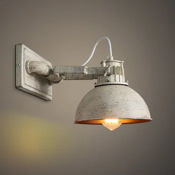 Nordic led stone aplique luz pared industrial decor bedroom light lustre dinging room lamp