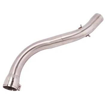 Slip On Motorcycle Exhaust Delete Mačka Middle Link Pipe Stainless steel Exhaust System For Benelli 752 All Years