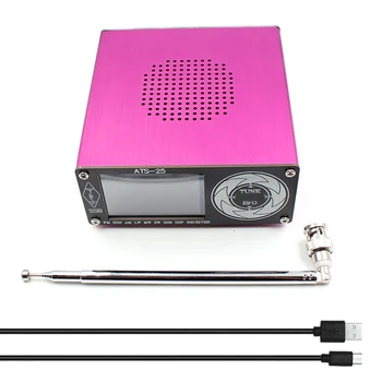 SI4732 All-Band Radio Receiver Scanner FM LW(MW SW) SSB 2.4 Inch Contact Screen Radio Search HAM Band Quick Channel