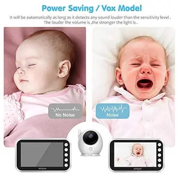 SailvdeWireless Video Color Baby Monitor with Camera Nadzor Indoor Wifi Nanny Electronic Security Babyphone Hranjenja Bebe