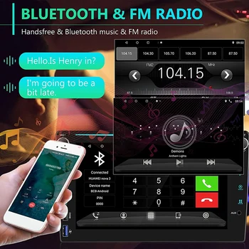 8-inčni Quad-core Android 10,0 Auto Media Player 2 DIN Osjetljiv na Dodir Auto-Stereo GPS WIFI FM BT Slr Link sa Kamerom