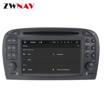Za Mercedes Benz SL R230 SL500 2001-2007 Android10.0 Auto CD DVD player Auto radio Auto GPS Navigacija Glavu multimedijski uređaj Satnav
