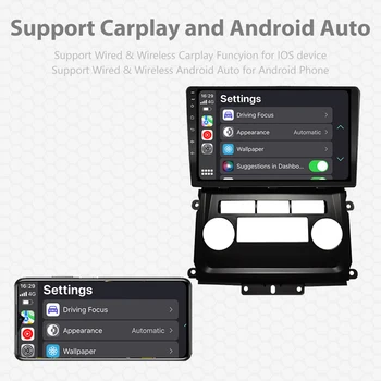 9 inča Android 10,1 Auto Radio Media Player s GPS Prijemnikom Wifi 4G Sim kartica za Nissan Frontier Xterra 2009-2012