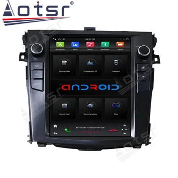 Auto-4G GPS Radio Za Toyota Corolla 2008-2013 Android 9,0 Tesla stil Vertikalni prikaz GPS Auto Navigacijski Player CARPLAY