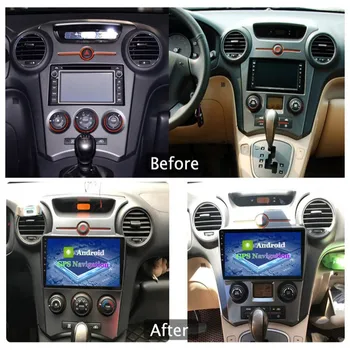 Auto Radio 2G RAM-a 9 inča Android 9,1 Auto Multimedijsku Glavna Jedinica Navigacijski I Multimedijski Sustav Za Kia Carens 2007-2011