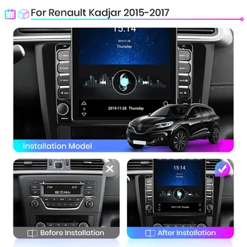 Android Авторадио Za Renault Kadjar-2017 2 Din 9,7