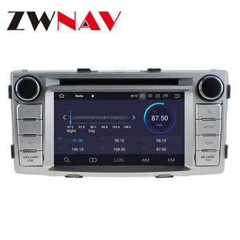 Android 10 PX6 4+64G S DSP Carplay IPS Ekran Za Toyota Hilux 2012 ~ VELIKI ZASLON Automatski AC Radio Stereo GPS Navi Mul