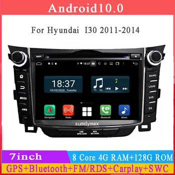 2din Android10 auto radio za hyundai I30 2011-GPS navigacija auto media player audio stereo Carplay glavna jedinica WiFi