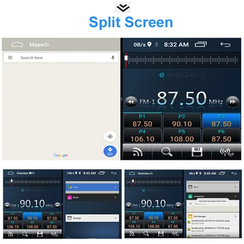 Wanqi 9 inča Android 10,0 GPS auto media player radio video i stereo audio sustav, navigacija 2Din za Ford ECOSPORT 2013-2017