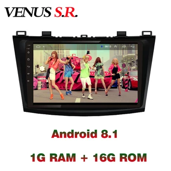 VenusSR Android 8,1 2.5 D auto DVD Za Mazda 3 Radio 2004-2013 mediji GPS Radio stereo GPS navigacija