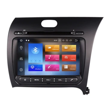 2din Android 10 Восьмиядерный 4+32G Auto DVD Player Za Kia CERATO K3 FORTE 2013+2019 RHD Vožnje s 4G modem Radio GPS WIFI