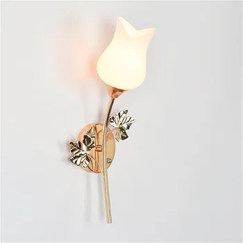 SVIJETLE Zidne Svjetiljke Moderne Kreativna Led Svjetiljke Osvjetljavaju u Obliku Cvijeta U Prostoru Za Kućne Spavaće sobe