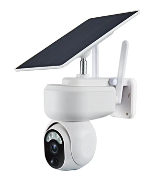 1080P Solarna Vanjska Kamera Sigurnosni Nadzor Kamera WiFi/4G Sim kartica PTZ Bežična IP Kamera