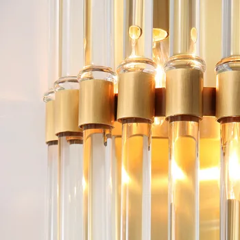 Moderna led crystal luminaria led wandlamp lampa home deco majmun lampa spavaća soba