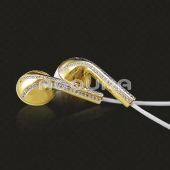Custom zlato OEM slušalice диаманта na zalihi