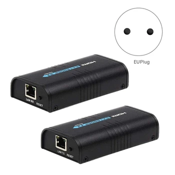 HDMI-Kompatibilnu Ethernet Extender 525Ft(160M) Over Ethernet Network Router/Switcher LAN RJ45 CAT5 kabel CAT6 TCP/IP(EZ Plug)
